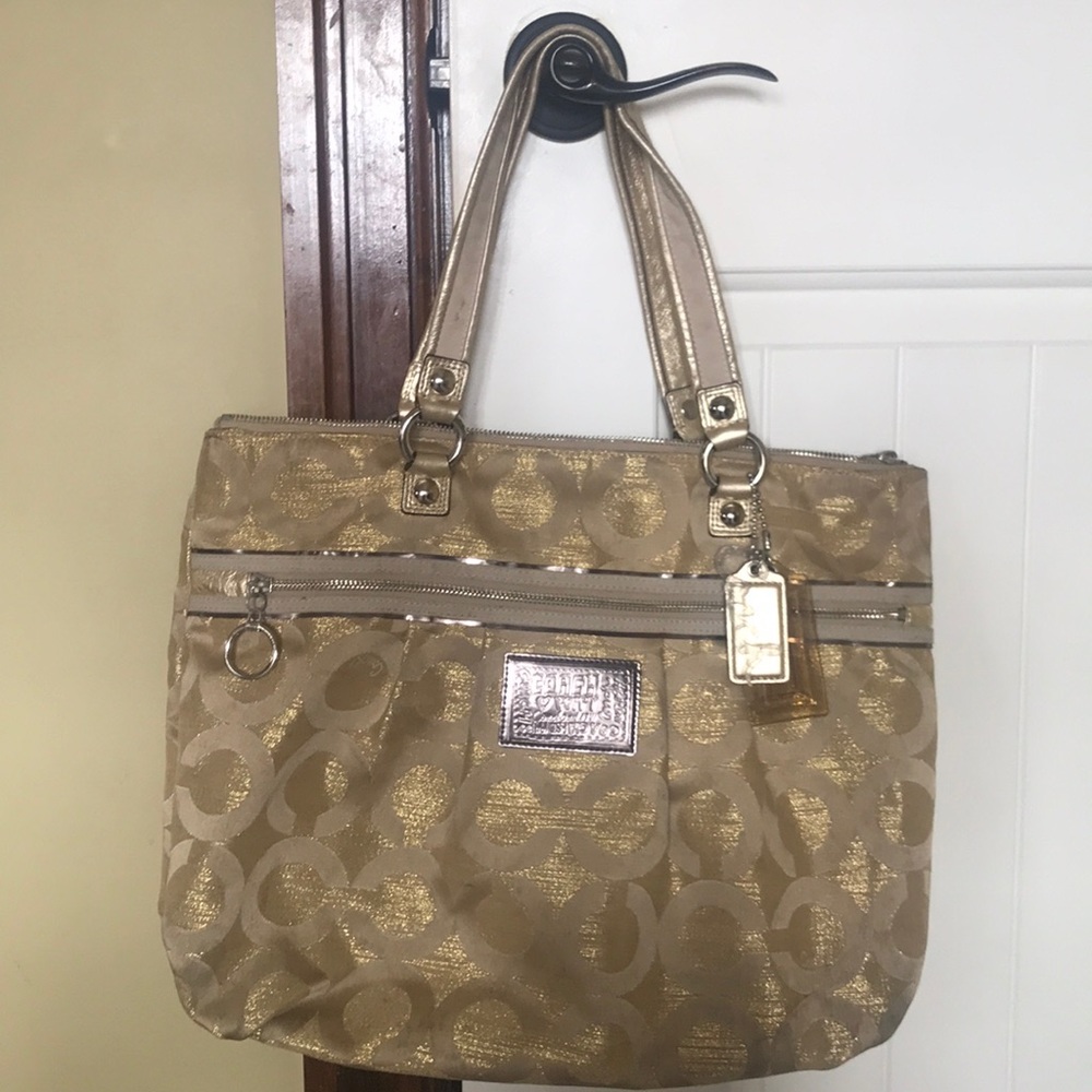 Vintage Coach tote bag